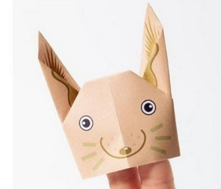 手工折纸玩偶兔狐狸图解 手工折纸-第1张