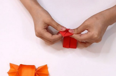 折纸糖果盒子的步骤方法 手工折纸-第7张