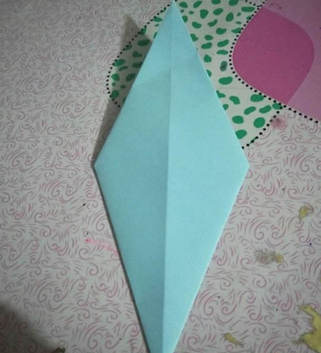 折纸六角星的折法图片 手工折纸-第6张