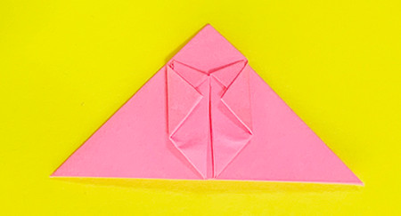 折纸电话的折法图解 手工折纸-第7张
