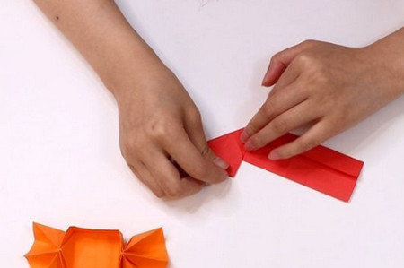 折纸糖果盒子的步骤方法 手工折纸-第6张