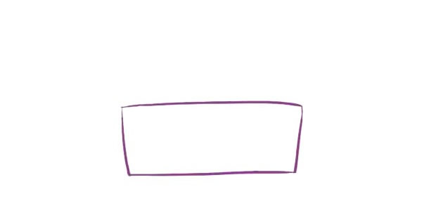 三层生日蛋糕简笔画,儿童简笔画蛋糕画法 初级简笔画教程-第2张