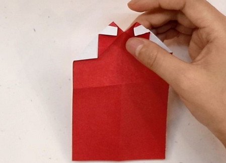 爱心信封折纸图解 手工折纸-第10张