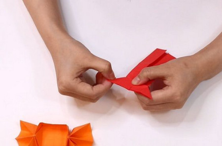 折纸糖果盒子的步骤方法 手工折纸-第8张