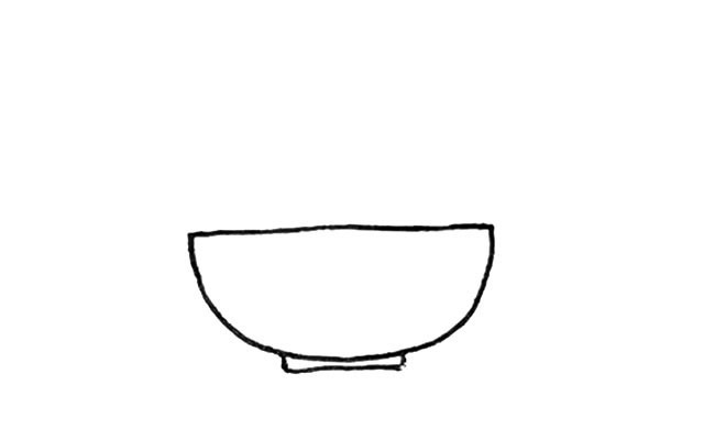 一碗面条简笔画