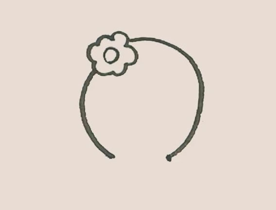 仙人球花简笔画步骤图解教程 中级简笔画教程-第4张