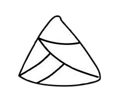 粽子简笔画图片