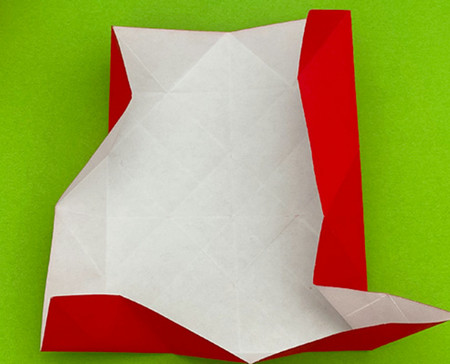 垃圾箱折纸步骤图 手工折纸-第7张