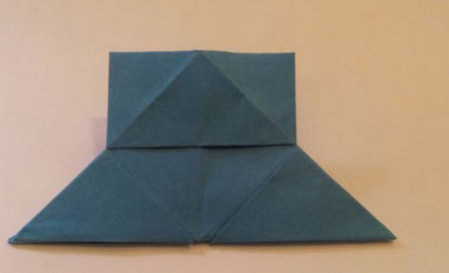 斧头折纸的制作方法 手工折纸-第8张