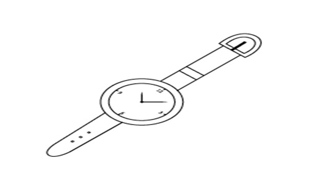 手表简笔画 手表简笔绘图片大全 中级简笔画教程-第5张