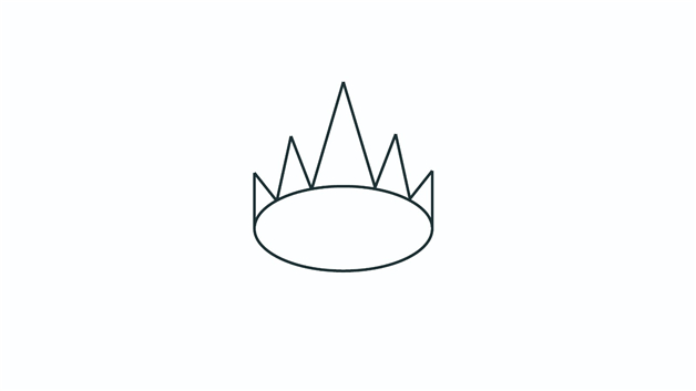 王冠和简笔画怎么画 王冠和简笔画简单 初级简笔画教程-第3张