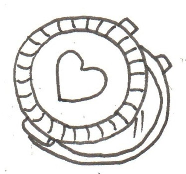 小镜子简笔画 镜子怎么画 中级简笔画教程-第5张
