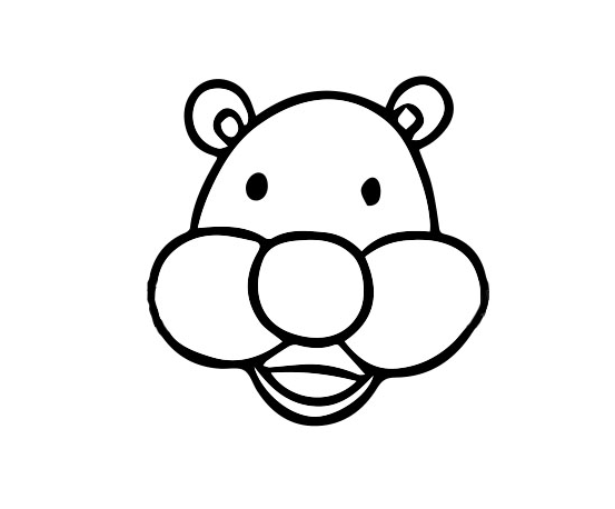 幼儿简笔画狮子怎么画 狮子简笔画步骤 中级简笔画教程-第2张