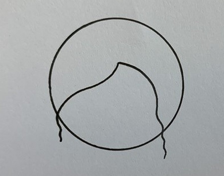 唱歌的女孩彩色简笔画 中级简笔画教程-第3张