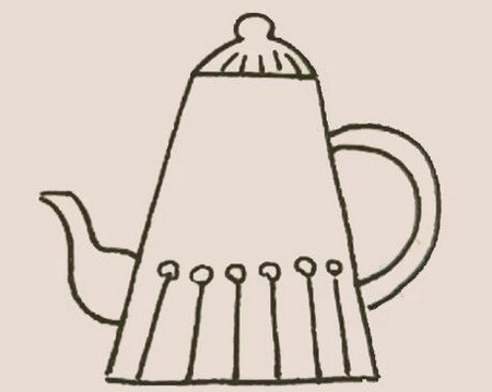 电热水壶简笔画彩色 中级简笔画教程-第5张