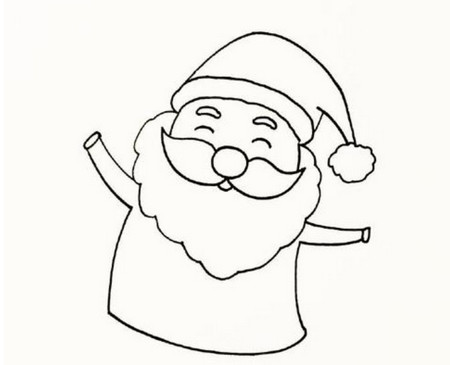 圣诞老人怎么画漂亮又简单 中级简笔画教程-第6张