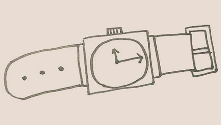 手表怎么画 手表简笔画画法简单好看 中级简笔画教程-第8张