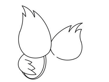 啄木鸟黑白色线描画图片 中级简笔画教程-第4张