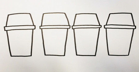 分类垃圾桶简笔画步骤图片 中级简笔画教程-第3张