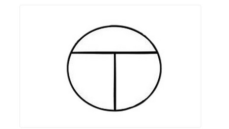 七星瓢虫线描画图片黑白色 初级简笔画教程-第4张