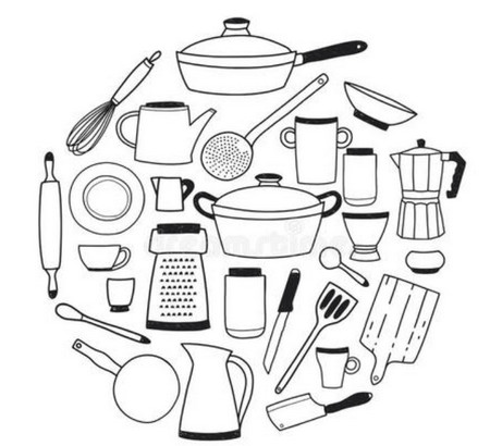 绘画素材厨具(绘画素材厨具图片)