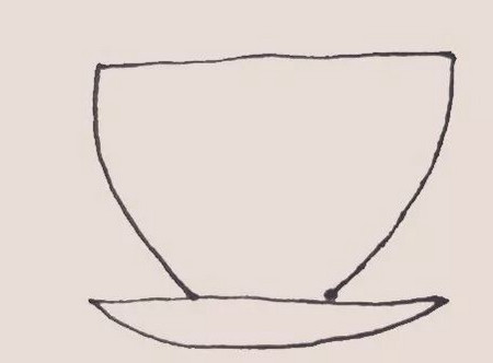 茶杯怎么画简笔画简单 初级简笔画教程-第3张