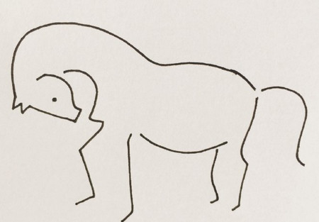 各种常见动物线描画大全 中级简笔画教程-第2张