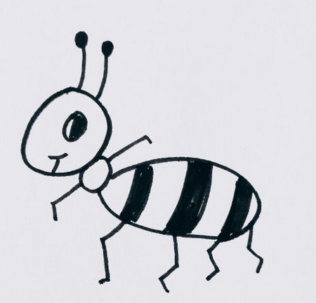 最简单的小动物简笔画图片大全 中级简笔画教程-第9张