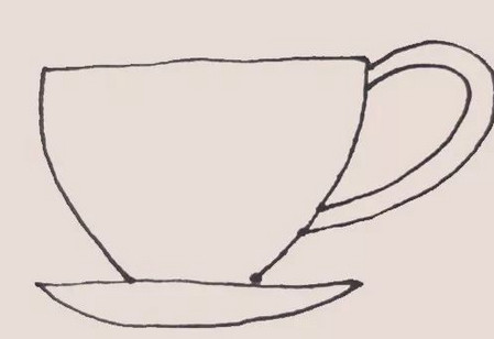 茶杯怎么画简笔画简单 初级简笔画教程-第4张