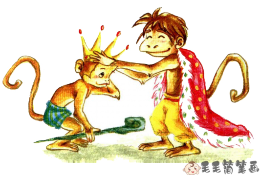 中国童话故事大全《猴哥的烦恼》 中国童话故事-第1张