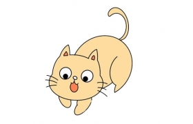 卡通猫头鹰简笔画的画法步骤教程及图片大全