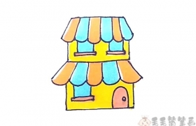 风铃花简笔画彩色图片怎么画超简单